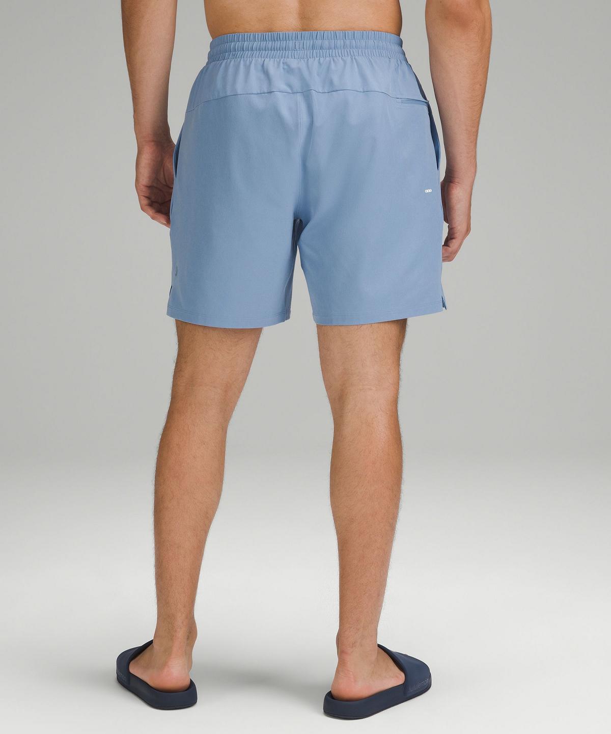 Short Lululemon Pool 7" Homme Bleu | FR_LuLu92620