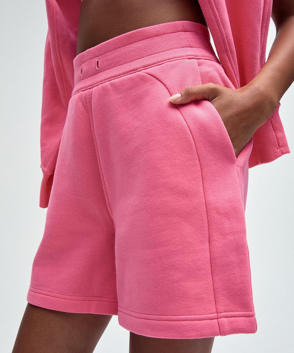 Short Lululemon Scuba High-Rise 5" Femme Rose | FR_LuLu38271