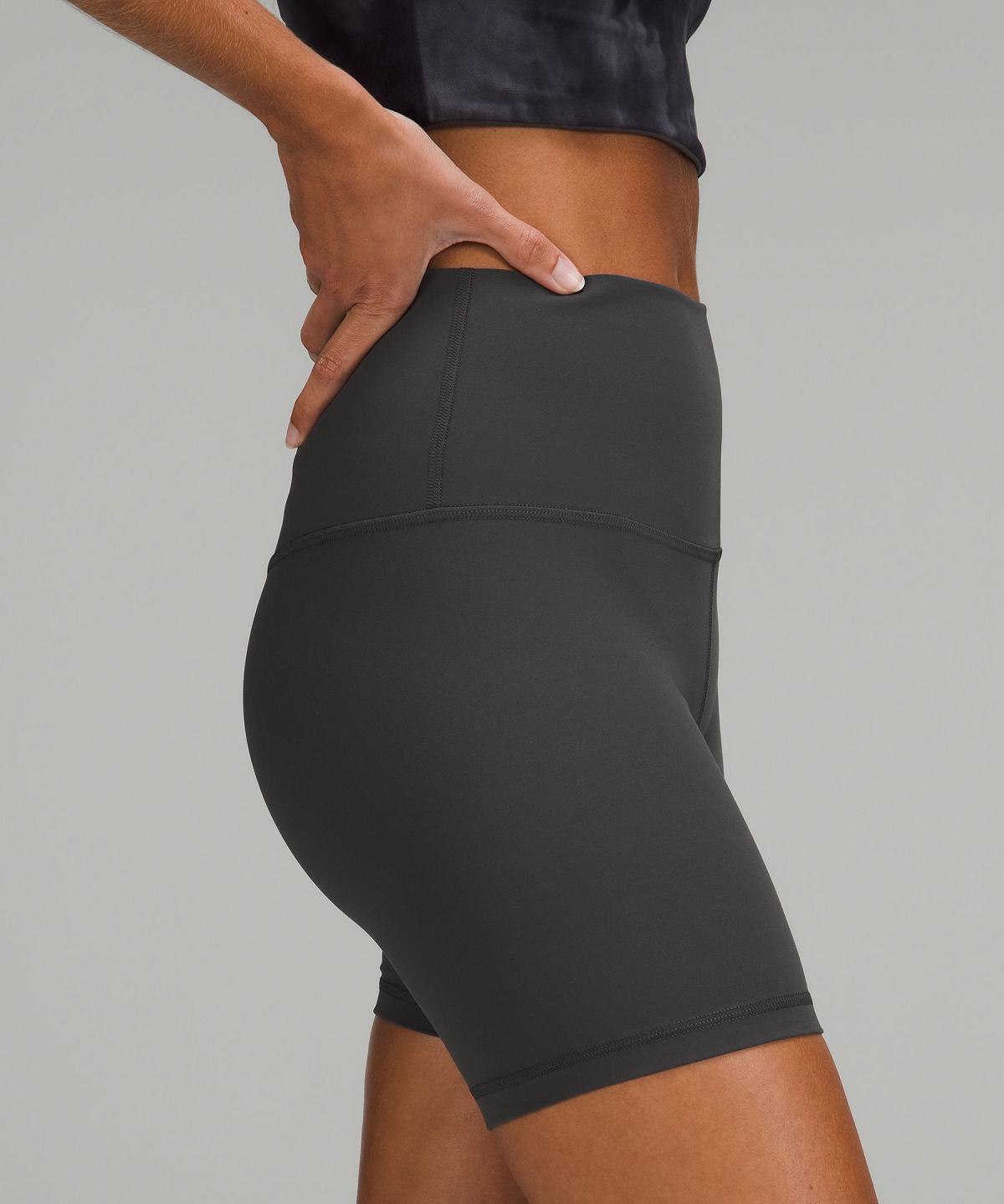 Short Lululemon lululemon Align™ High-Rise 6" Femme Grise Foncé | FR_LuLu53482