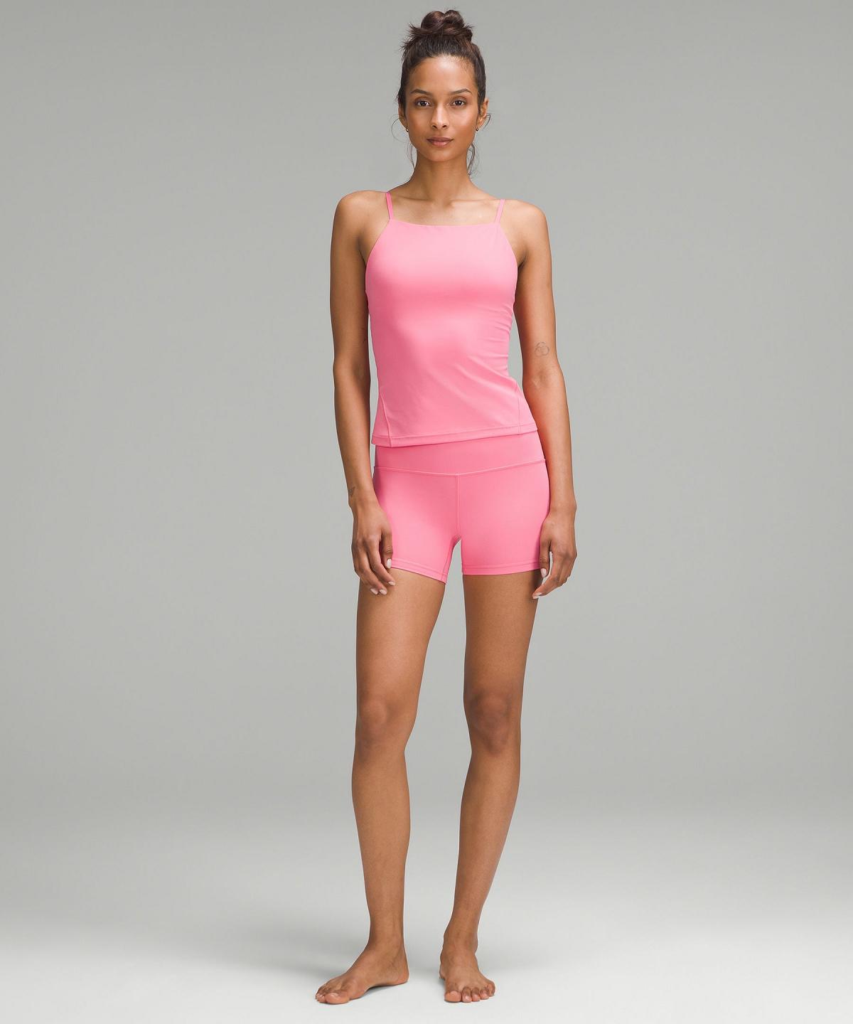 Short Lululemon lululemon Align™ High-Rise 4" Femme Rose | FR_LuLu55514