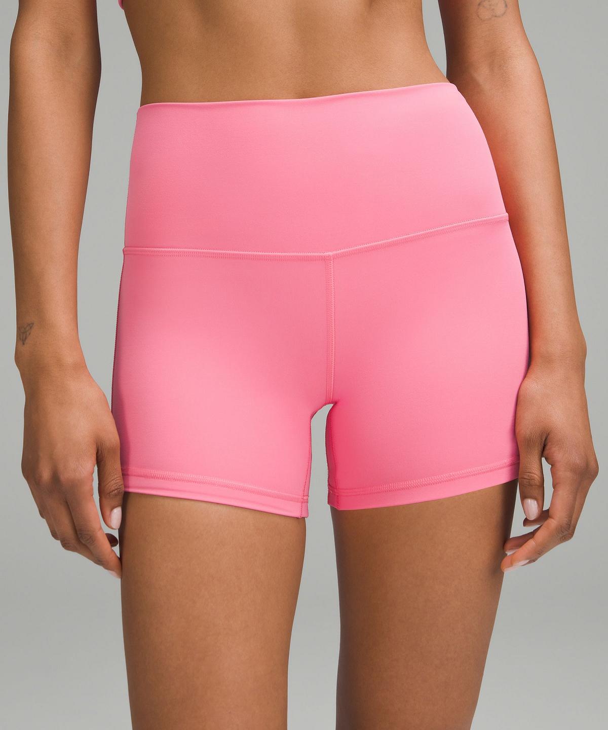 Short Lululemon lululemon Align™ High-Rise 4" Femme Rose | FR_LuLu55514