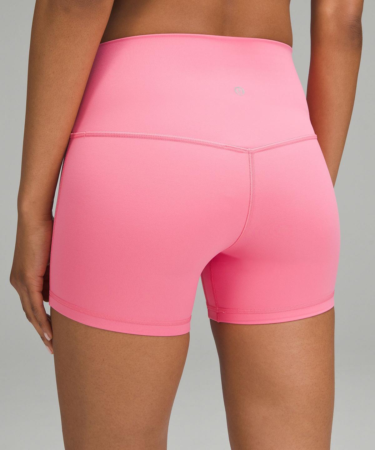 Short Lululemon lululemon Align™ High-Rise 4" Femme Rose | FR_LuLu55514