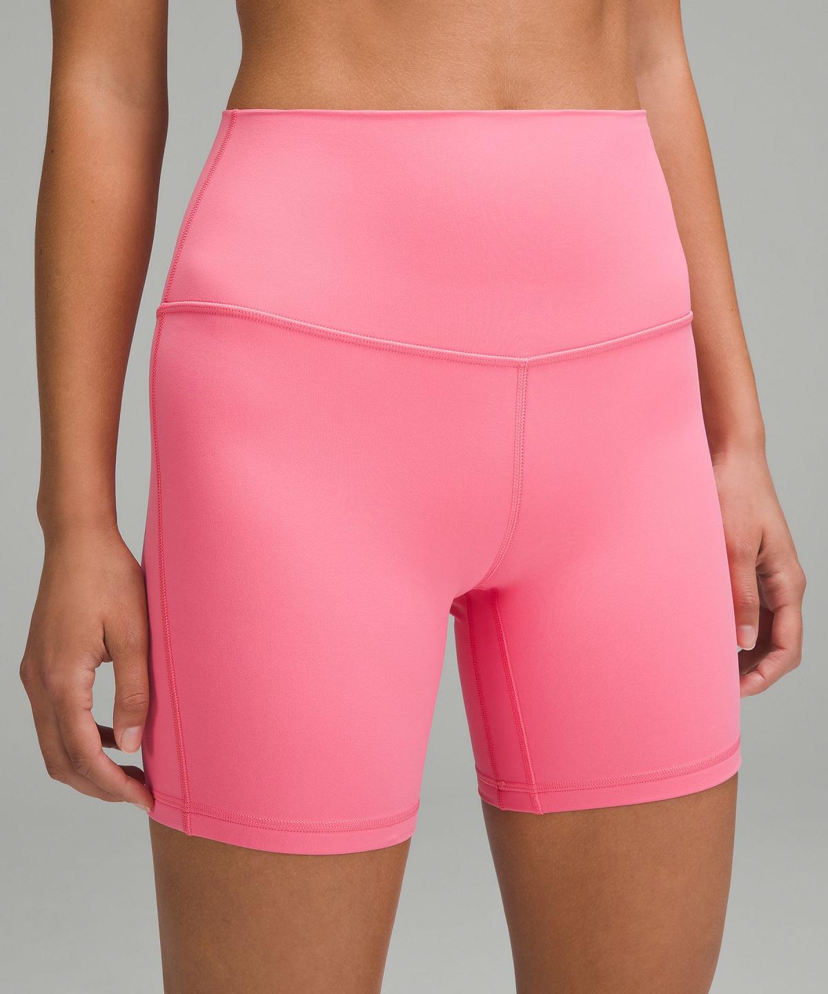 Short Lululemon lululemon Align™ High-Rise 6" Femme Rose | FR_LuLu98569