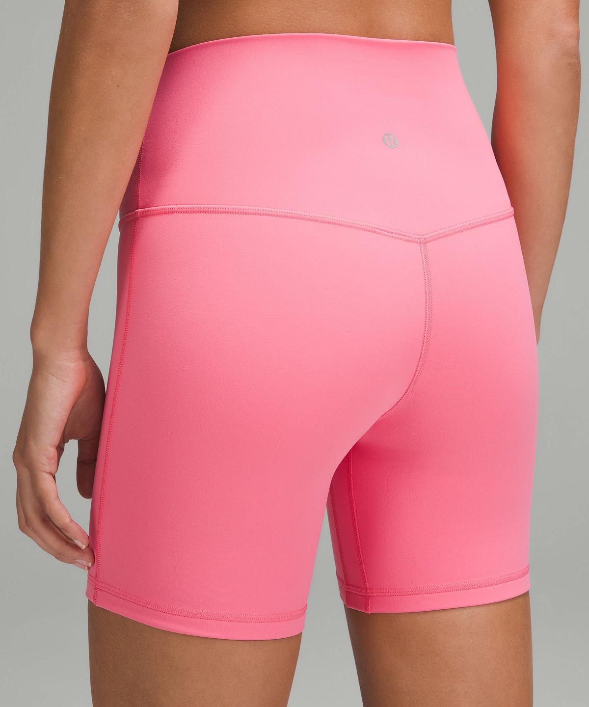 Short Lululemon lululemon Align™ High-Rise 6" Femme Rose | FR_LuLu98569