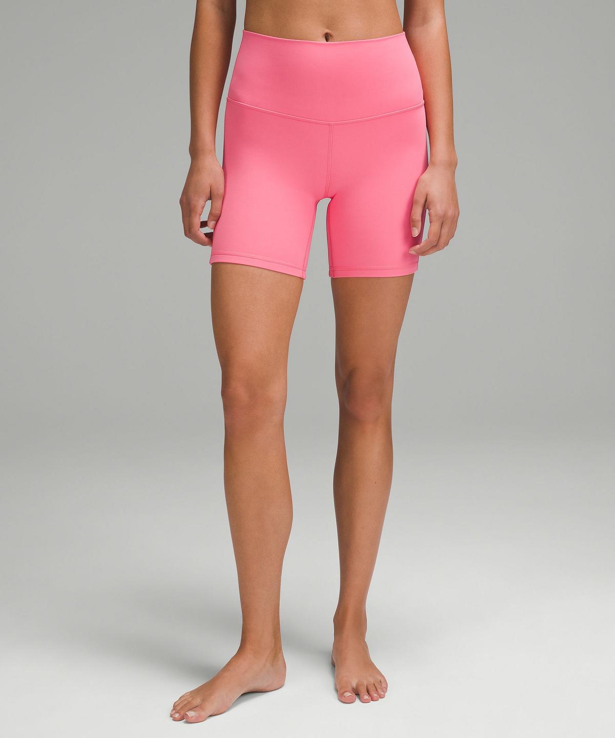 Short Lululemon lululemon Align™ High-Rise 6" Femme Rose | FR_LuLu98569