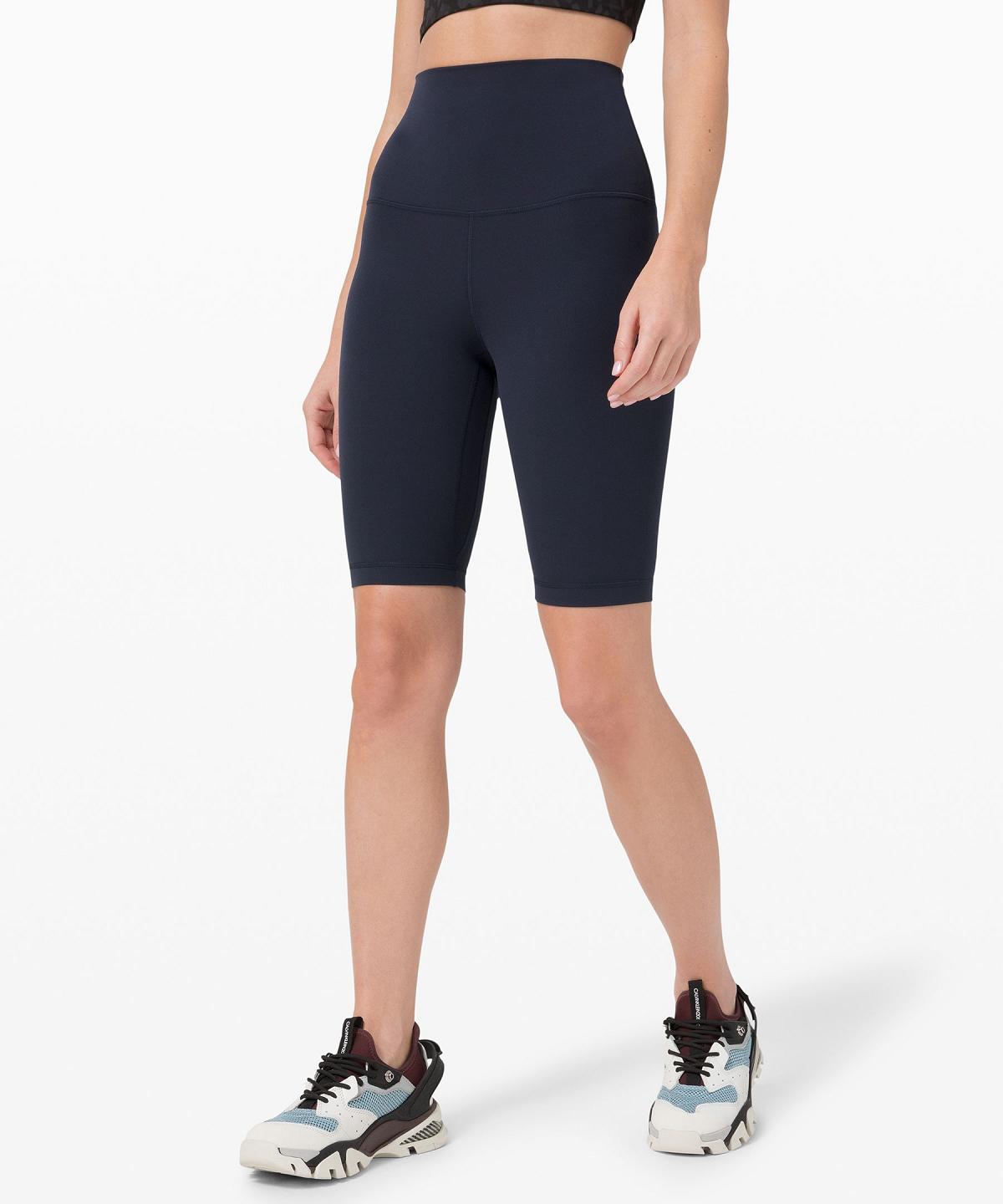 Short Lululemon lululemon Align™ Super-High-Rise 10" Femme Noir | FR_LuLu92387