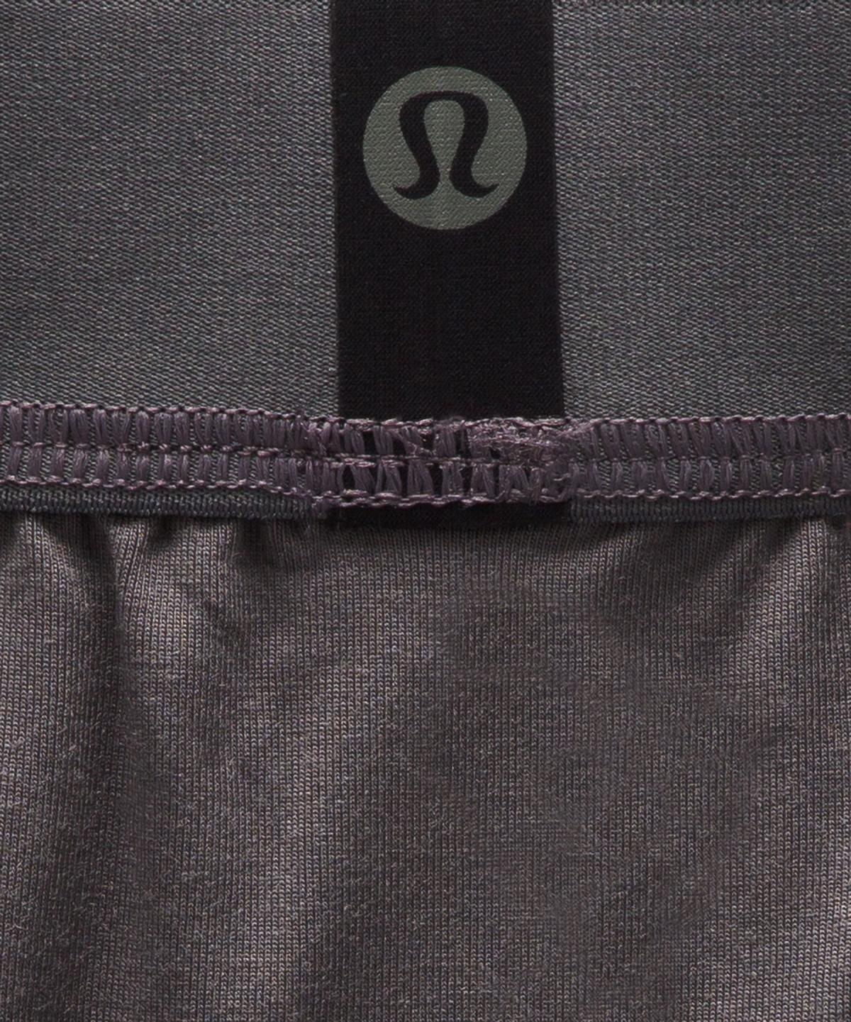 Sous Vêtement Lululemon Always In Motion Long Boxer 7" 5 Pack Homme Grise Marron Violette Stripes Violette Violette Vert Foncé | FR_LuLu25440