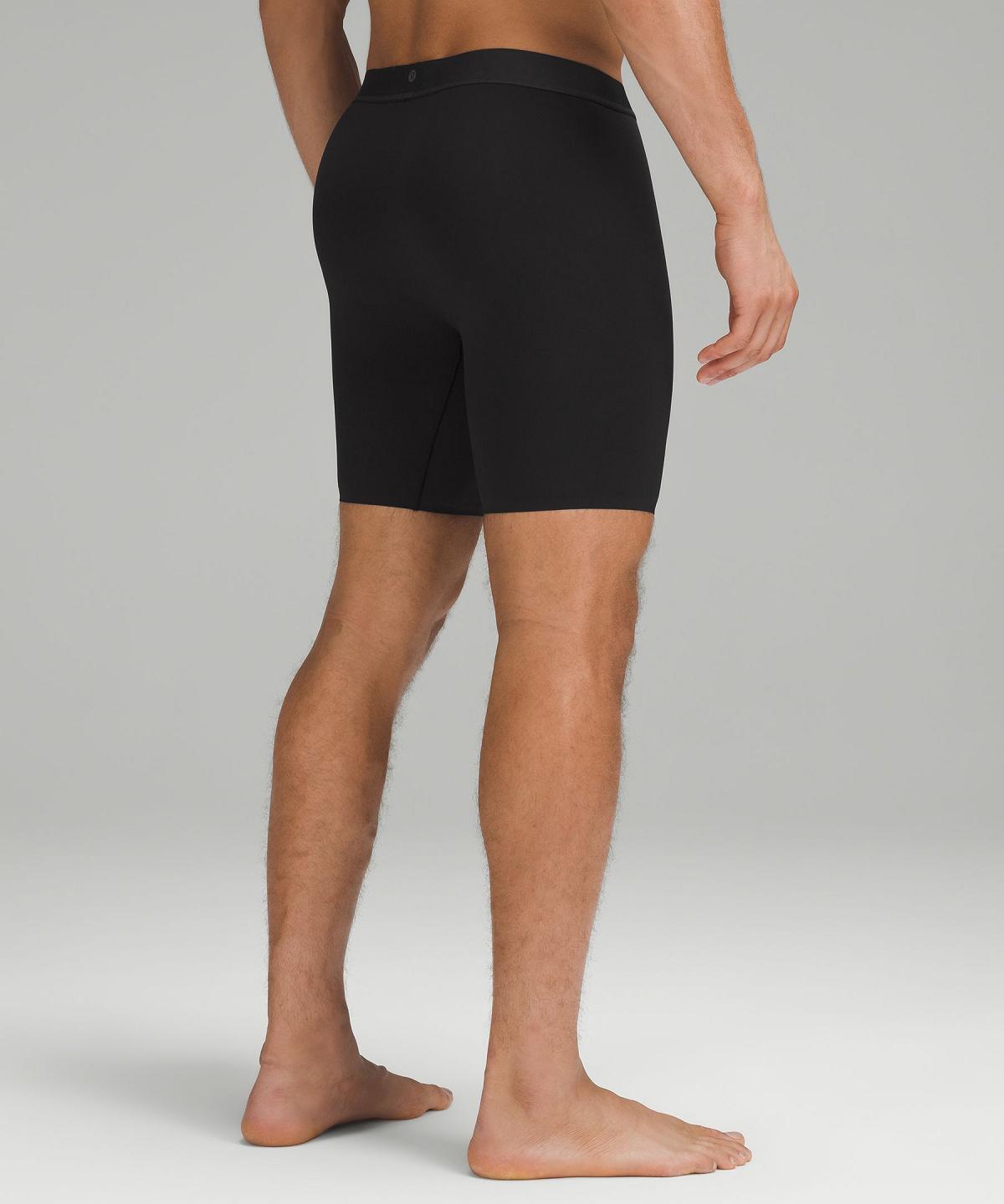 Sous Vêtement Lululemon Built to Move Long Boxer 7" Homme Noir | FR_LuLu84834