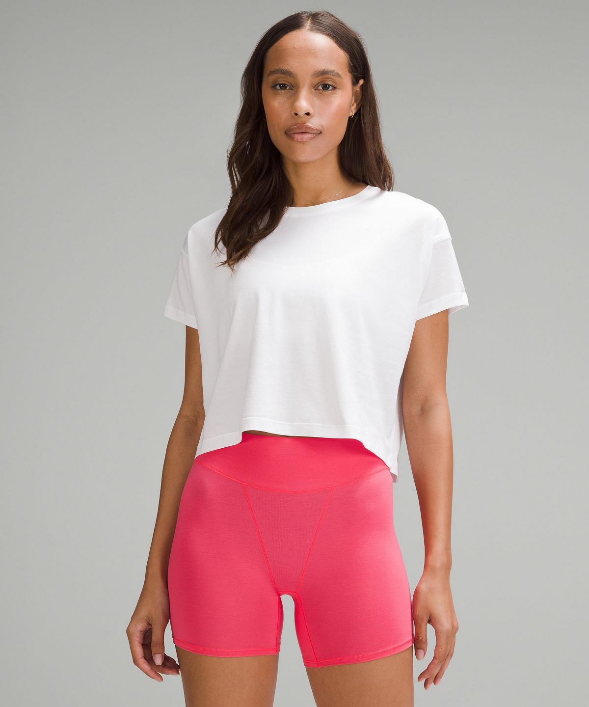 Sous Vêtement Lululemon UnderEase Super-High-Rise Shortie Femme Rose | FR_LuLu88186