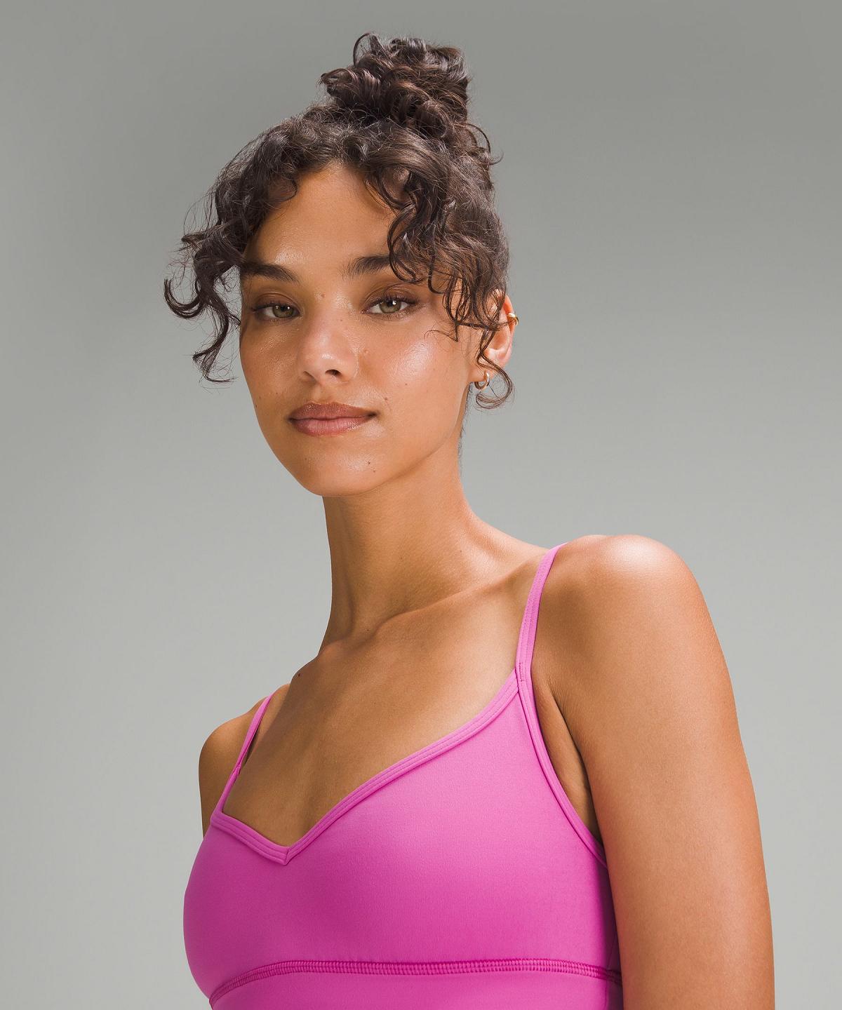 Soutien Gorge Sport Lululemon Align™ Sweetheart Femme Rose | FR_LuLu28728