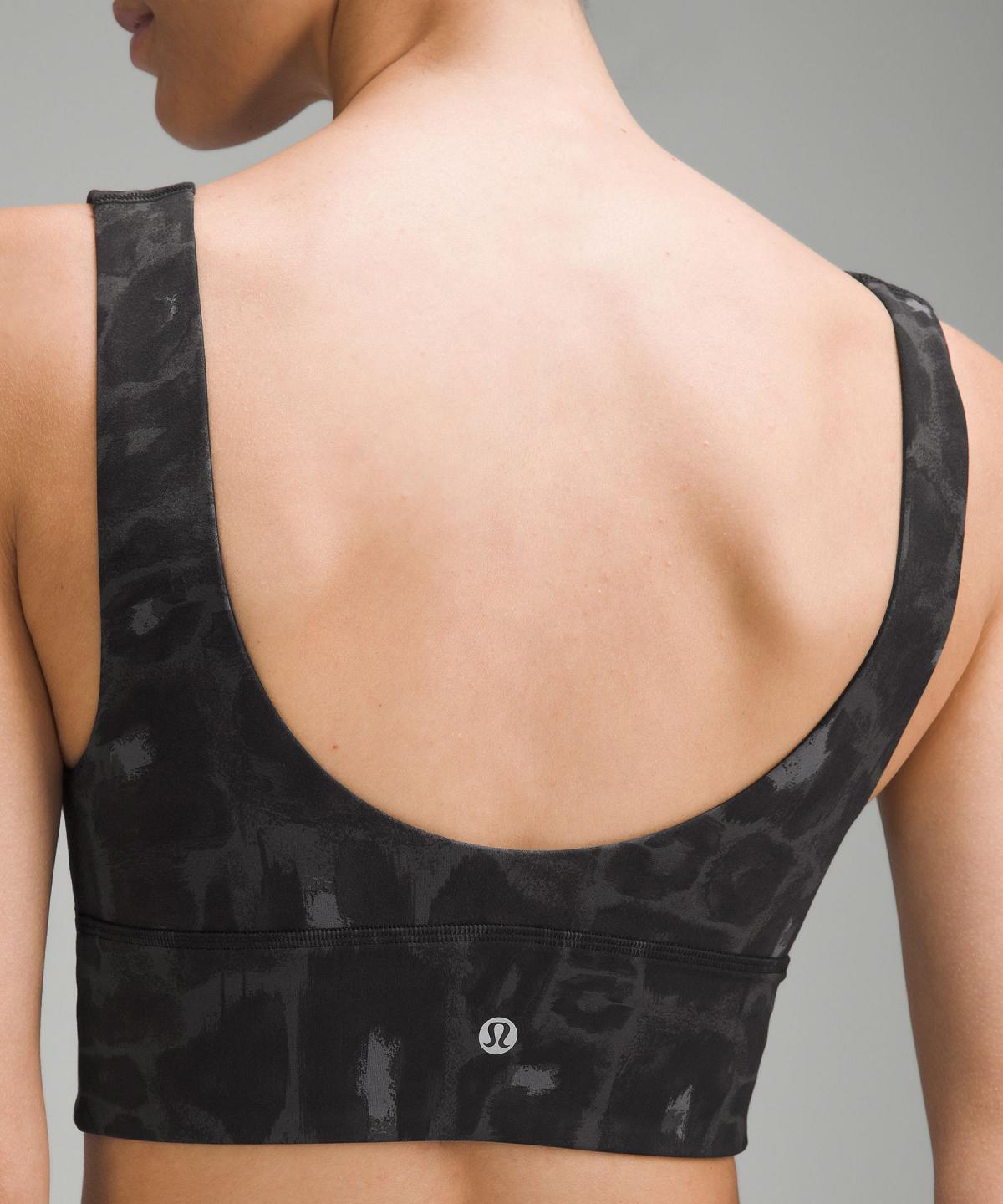 Soutien Gorge Sport Lululemon Align™ V-Neck Femme Leopard Noir Multicolore | FR_LuLu39108