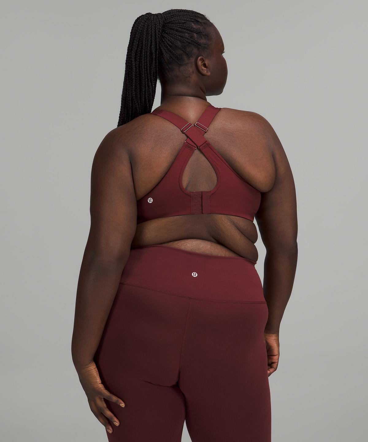 Soutien Gorge Sport Lululemon All Powered Up Femme Rouge Bordeaux | FR_LuLu58532