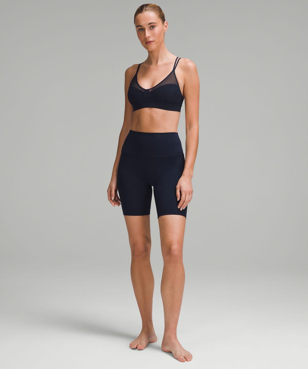 Soutien Gorge Sport Lululemon Anew Femme Bleu Marine | FR_LuLu32958