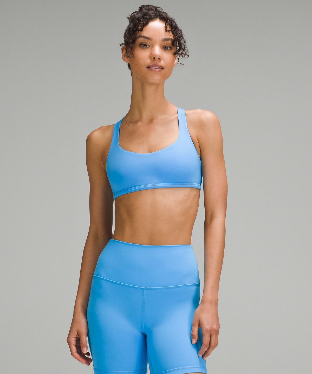 Soutien Gorge Sport Lululemon Free to Be - Wild Femme Bleu Noir | FR_LuLu20436