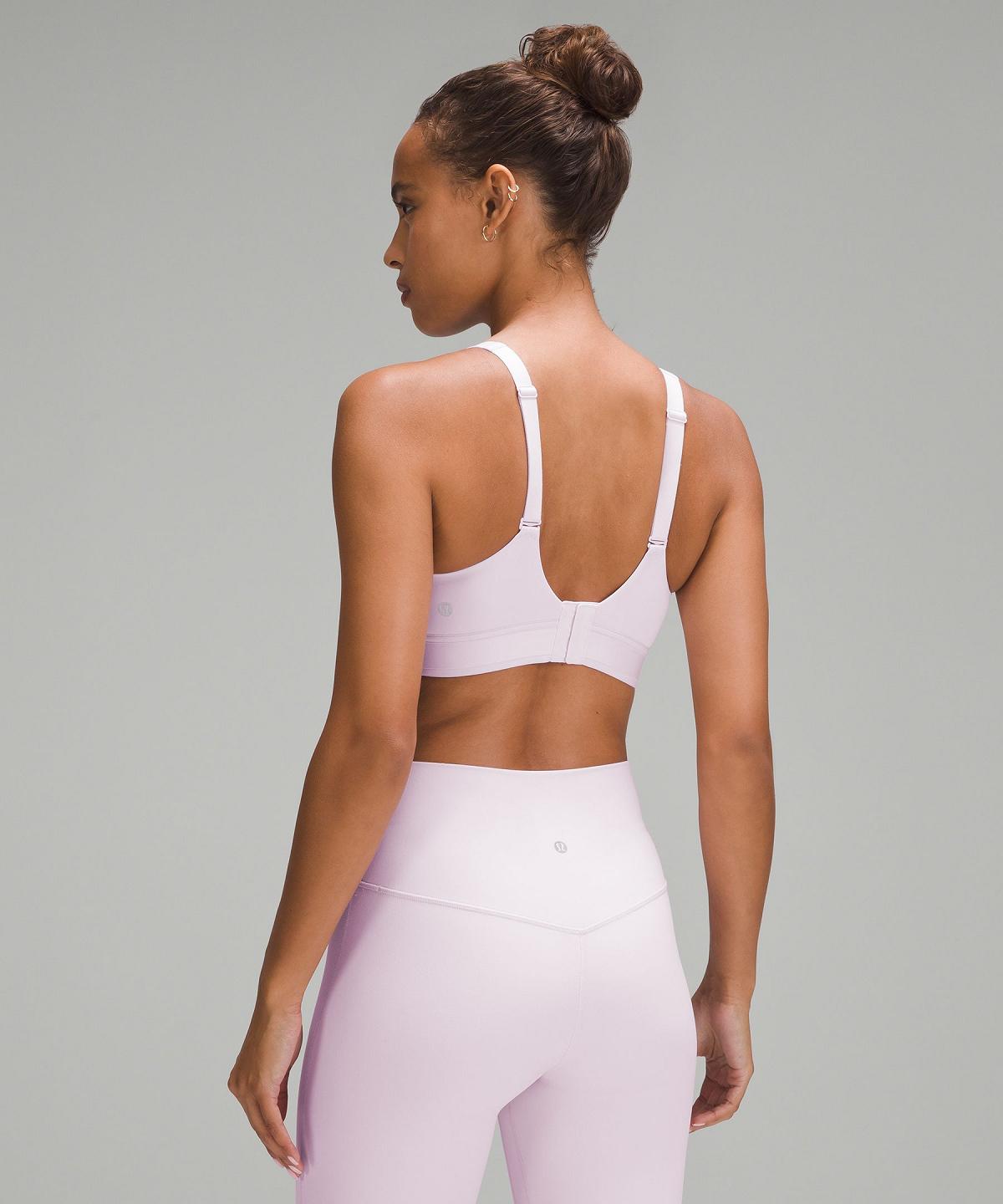 Soutien Gorge Sport Lululemon Super-Soft Adjustable Recovery Femme Rose | FR_LuLu79593