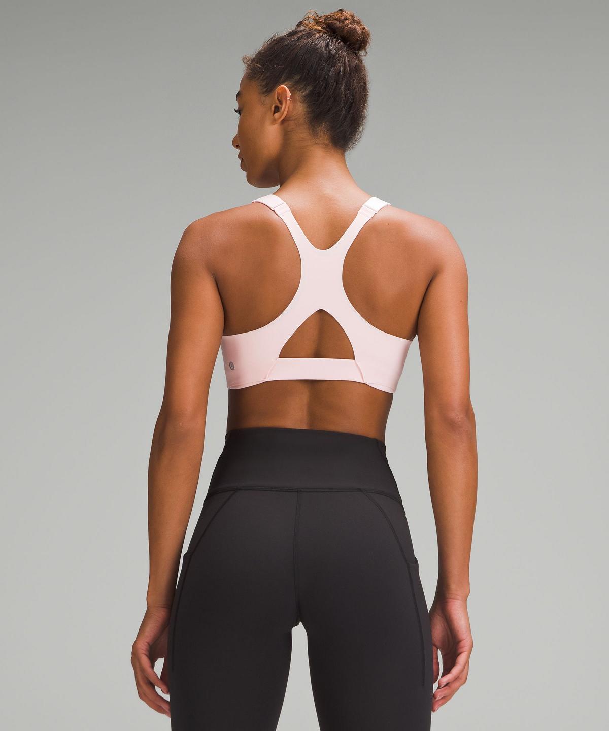 Soutien Gorge Sport Lululemon Ultralu Square-Neck Workout Femme Rose | FR_LuLu54100