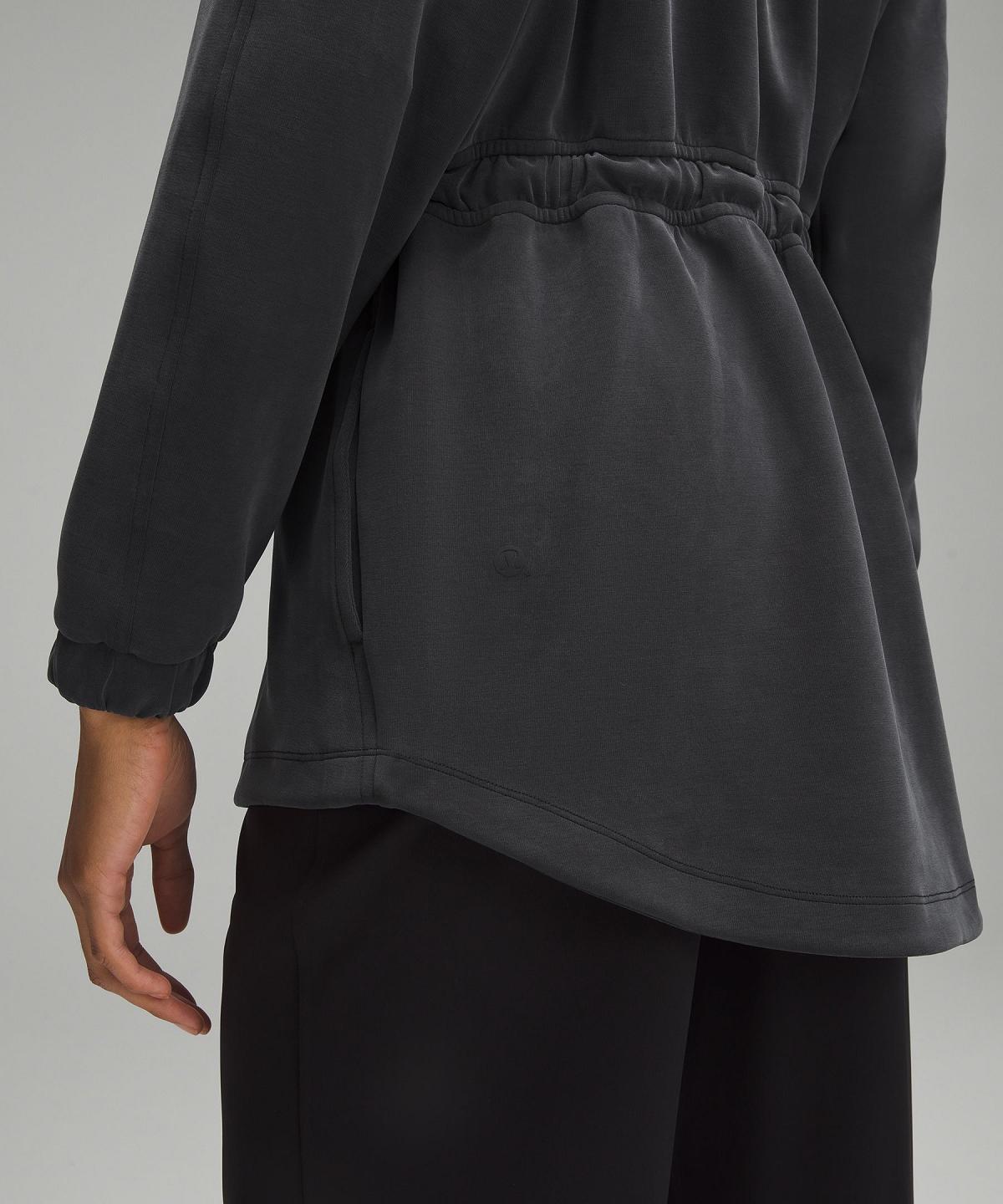 Sweats À Capuche Et Sweatshirts Lululemon Softstreme Cinch-Waist Jacket Femme Noir | FR_LuLu40842