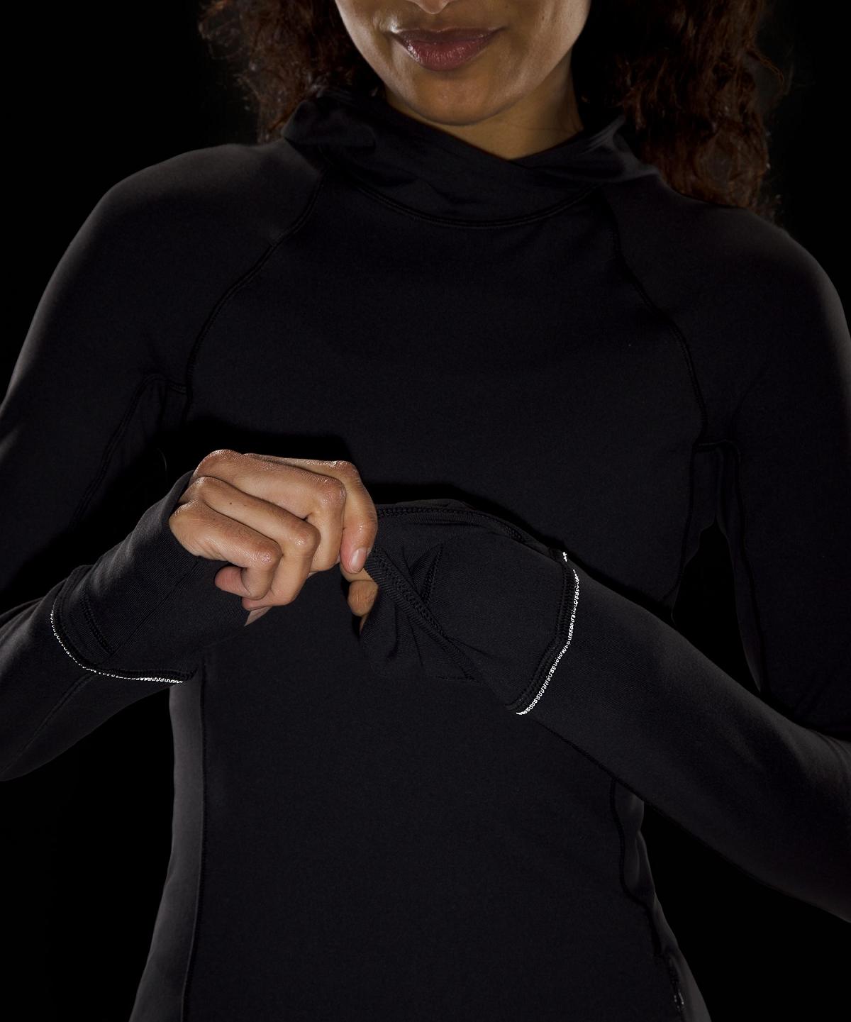 Sweats À Capuche Et Sweatshirts Lululemon It's Rulu Long-Sleeve Femme Noir | FR_LuLu79016