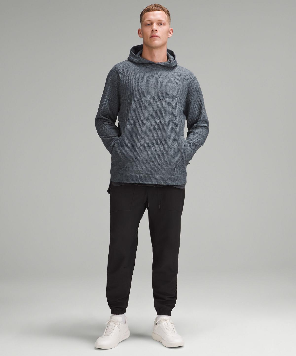 Sweats À Capuche Et Sweatshirts Lululemon Textured Double-Knit Cotton Homme Grise | FR_LuLu16618