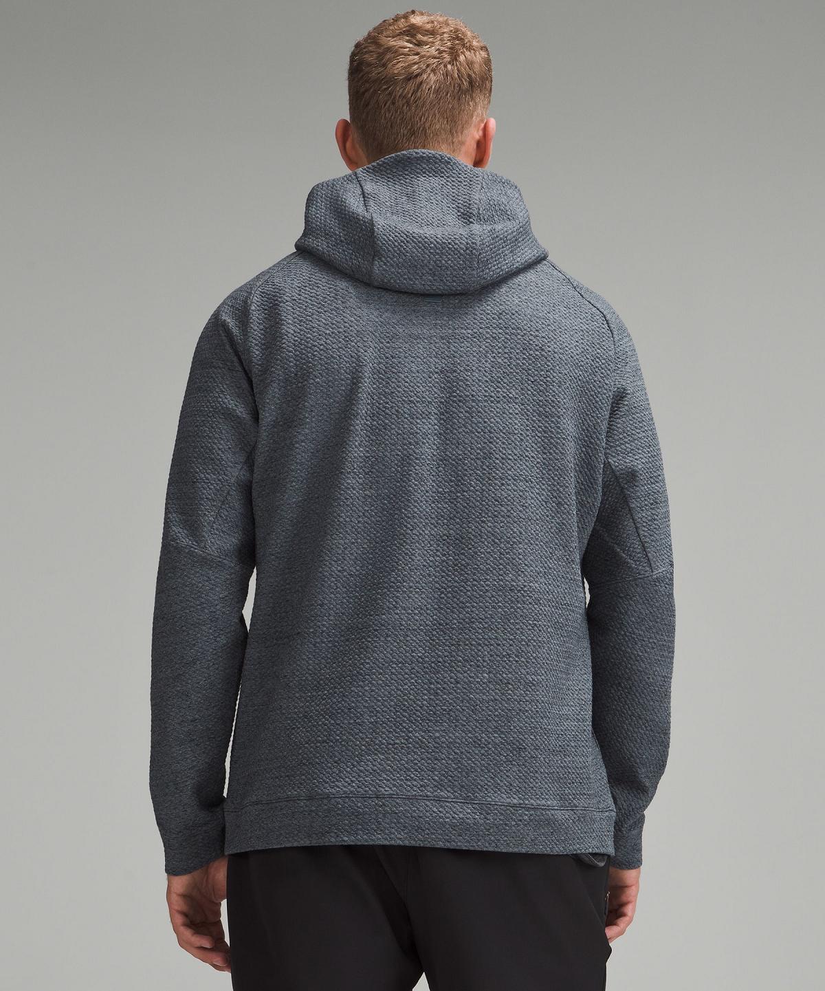 Sweats À Capuche Et Sweatshirts Lululemon Textured Double-Knit Cotton Homme Grise | FR_LuLu16618