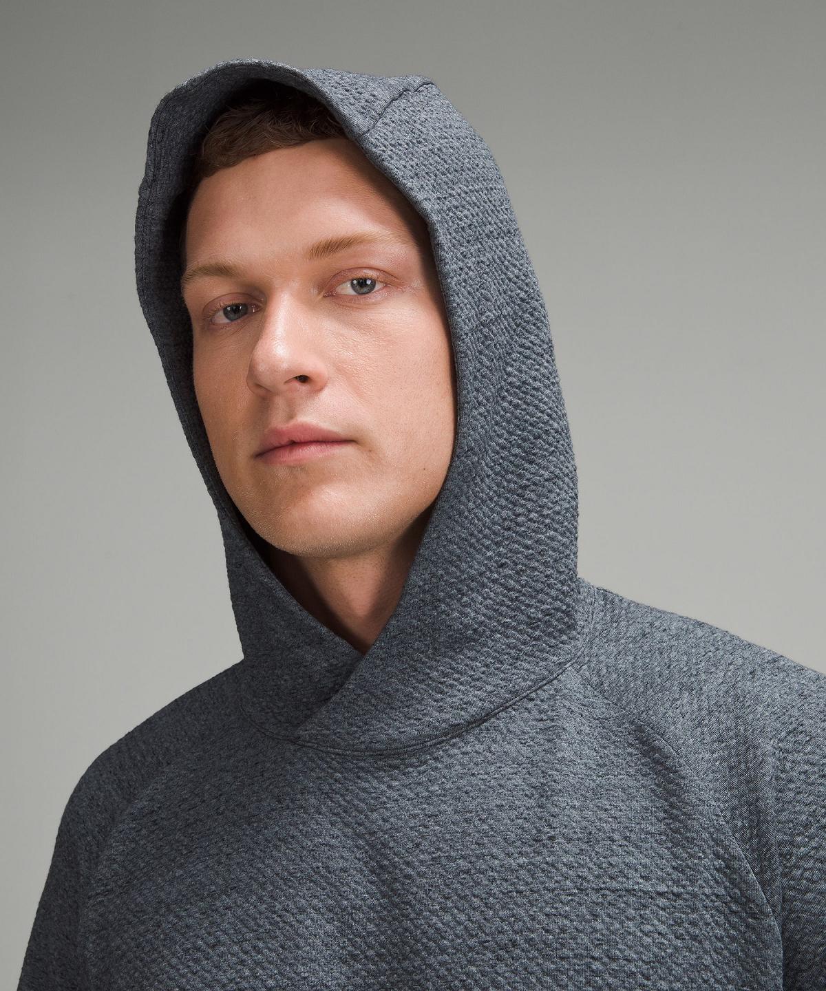 Sweats À Capuche Et Sweatshirts Lululemon Textured Double-Knit Cotton Homme Grise | FR_LuLu16618