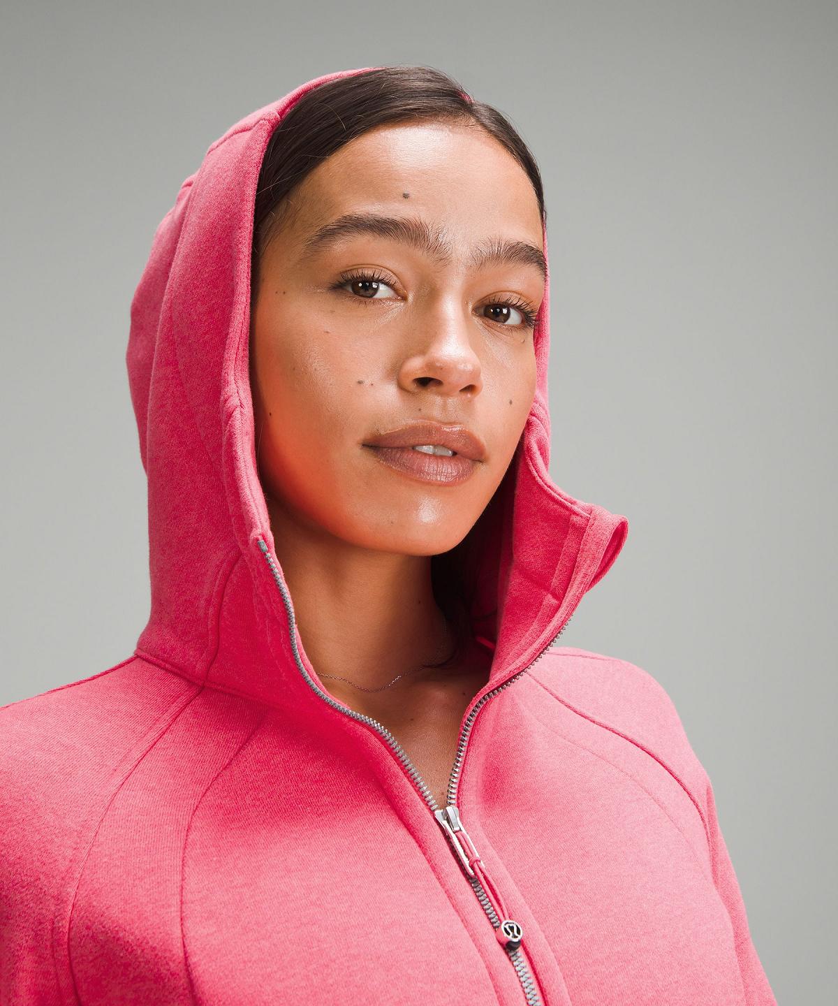 Sweats À Capuche Et Sweatshirts Lululemon Scuba Full-Zip Femme Rose | FR_LuLu58245