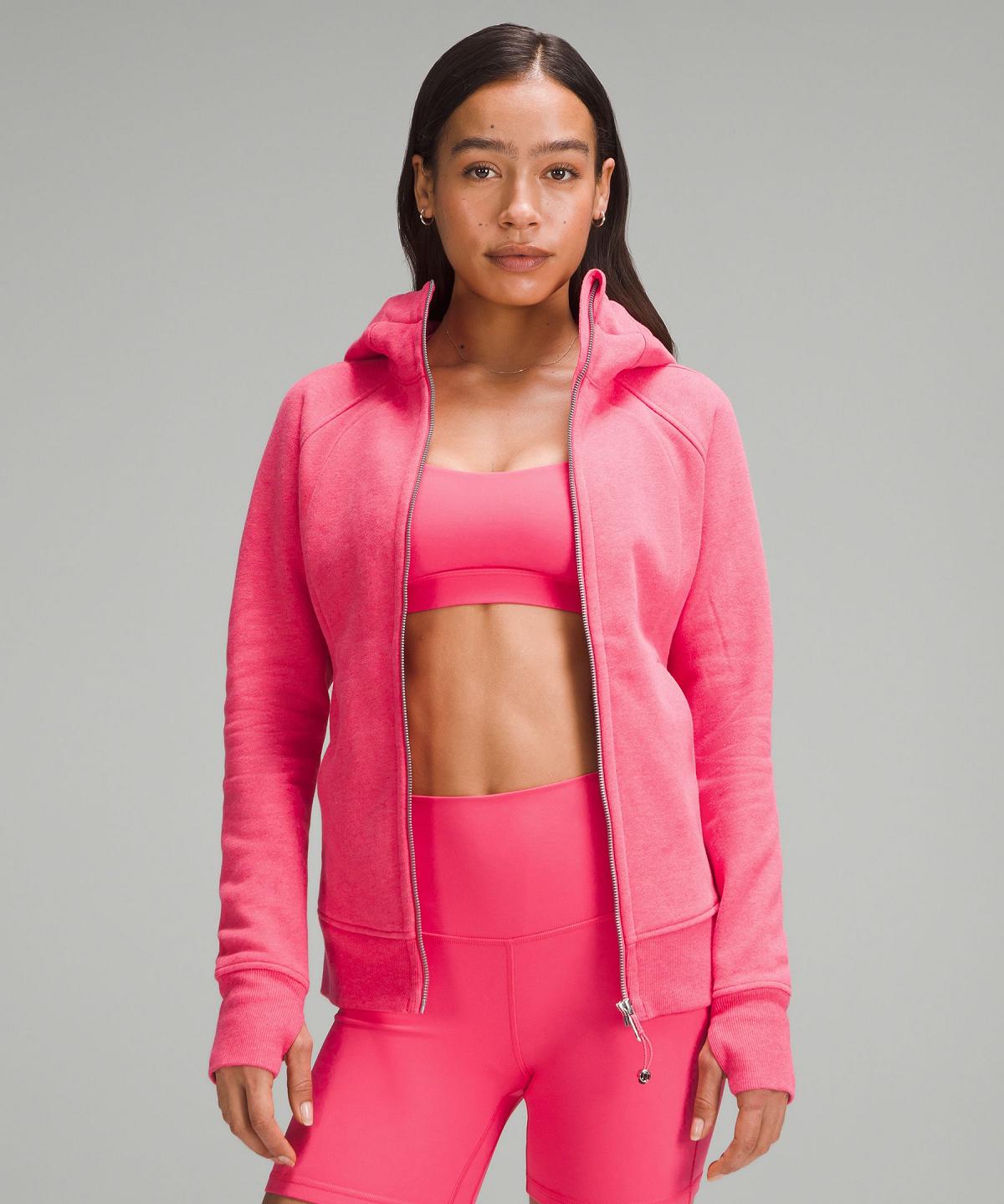 Sweats À Capuche Et Sweatshirts Lululemon Scuba Full-Zip Femme Rose | FR_LuLu58245