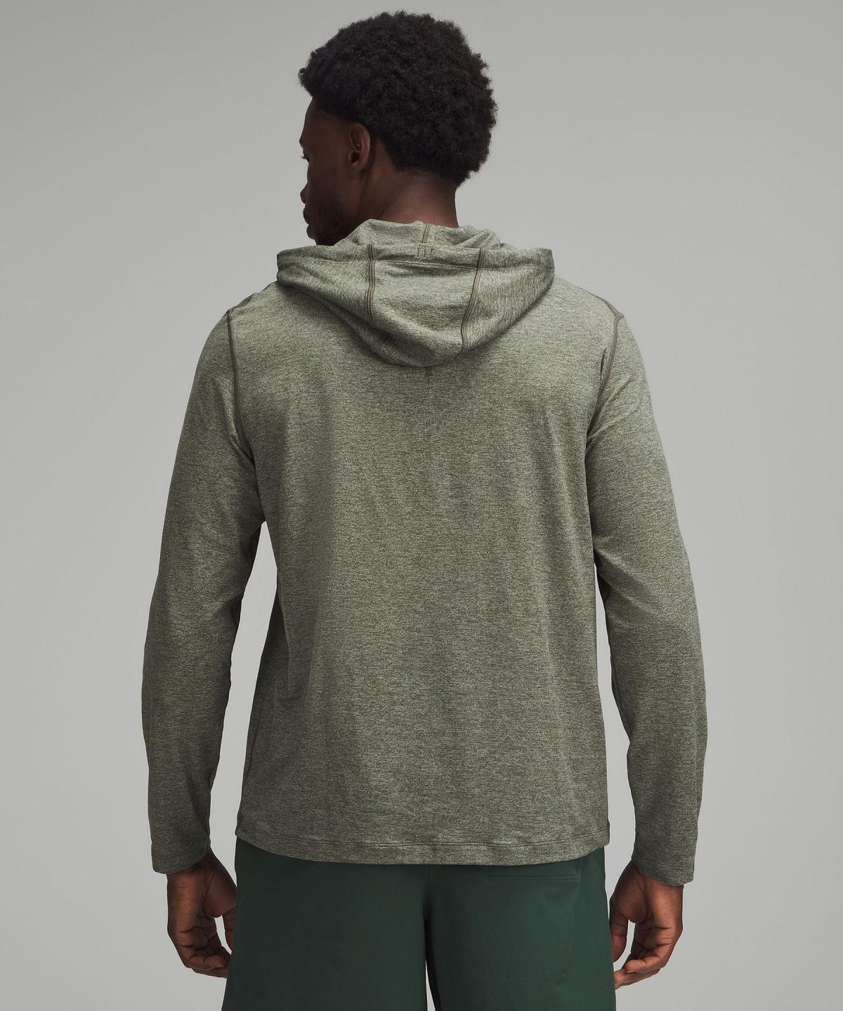 Sweats À Capuche Et Sweatshirts Lululemon Soft Jersey Homme Vert | FR_LuLu38507