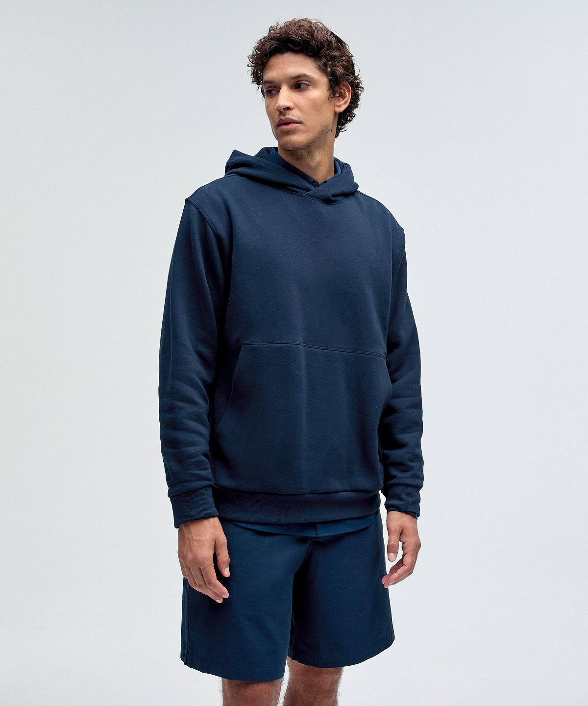 Sweats À Capuche Et Sweatshirts Lululemon Steady State Homme Bleu Marine | FR_LuLu83928