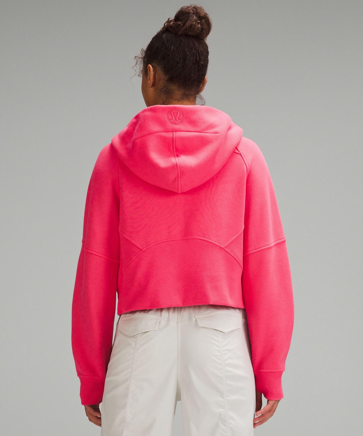 Sweats À Capuche Et Sweatshirts Lululemon Scuba Oversized Half-Zip Femme Rose | FR_LuLu84948