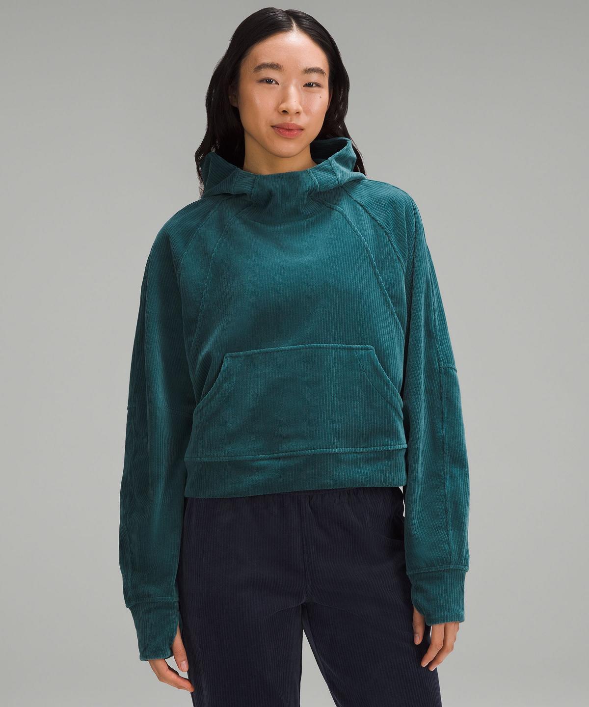 Sweats À Capuche Et Sweatshirts Lululemon Scuba Oversized Femme Turquoise | FR_LuLu54909