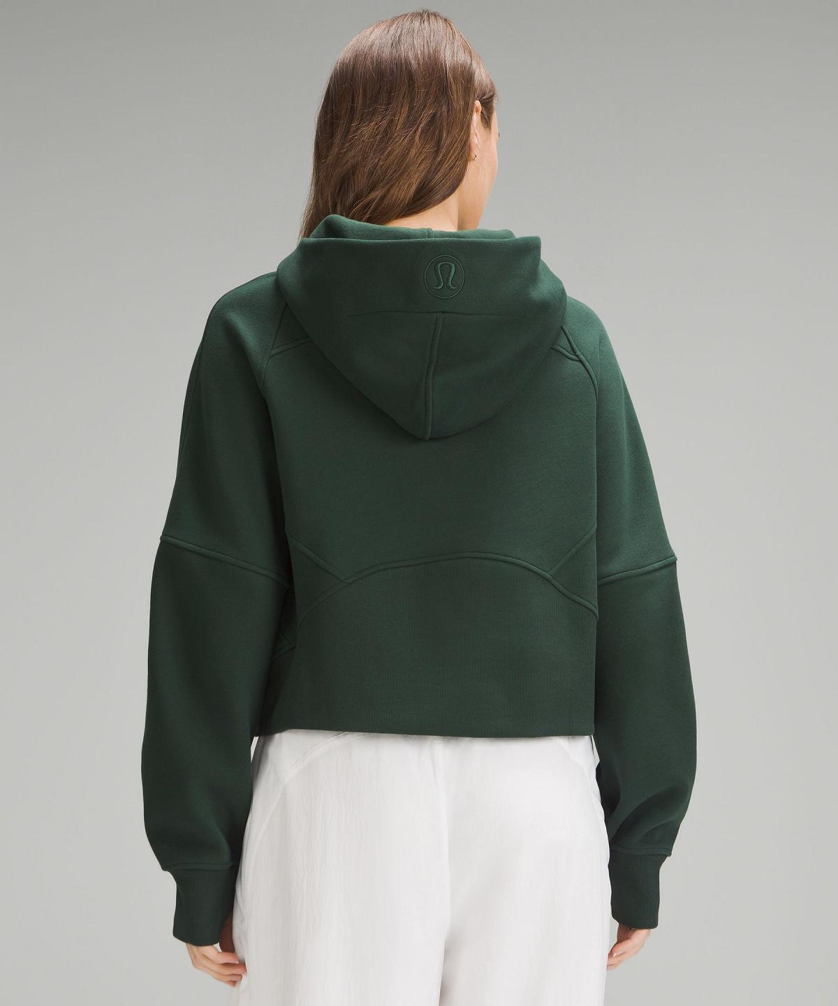 Sweats À Capuche Et Sweatshirts Lululemon Scuba Oversized Femme Vert | FR_LuLu89432