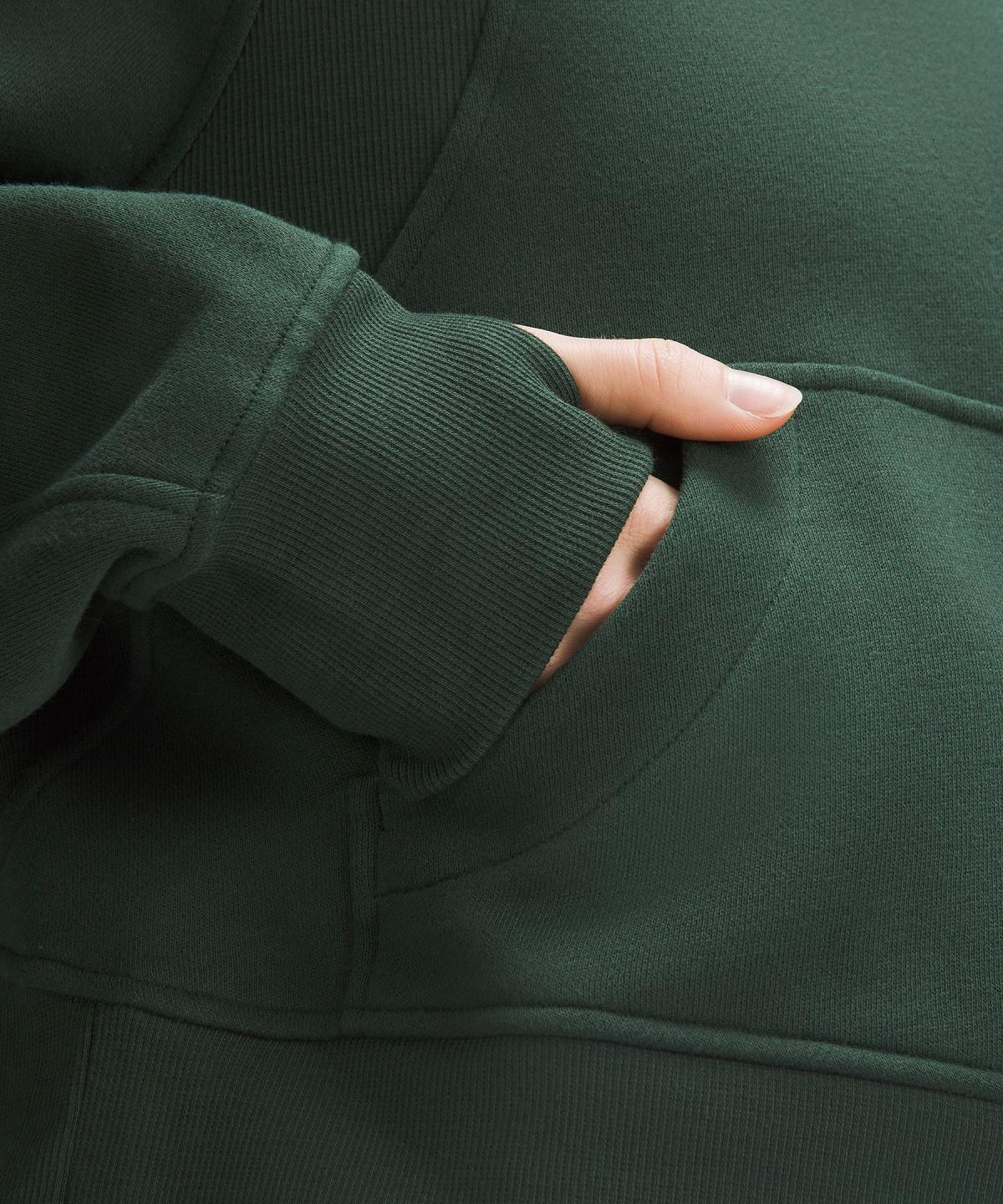 Sweats À Capuche Et Sweatshirts Lululemon Scuba Oversized Femme Vert | FR_LuLu89432