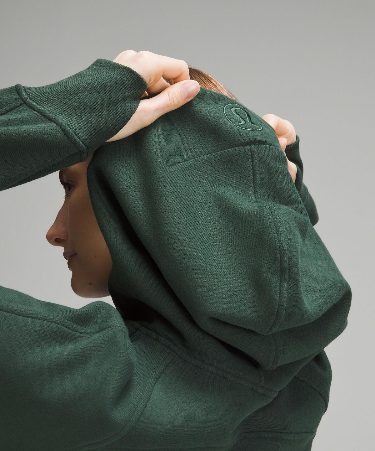 Sweats À Capuche Et Sweatshirts Lululemon Scuba Oversized Femme Vert | FR_LuLu89432