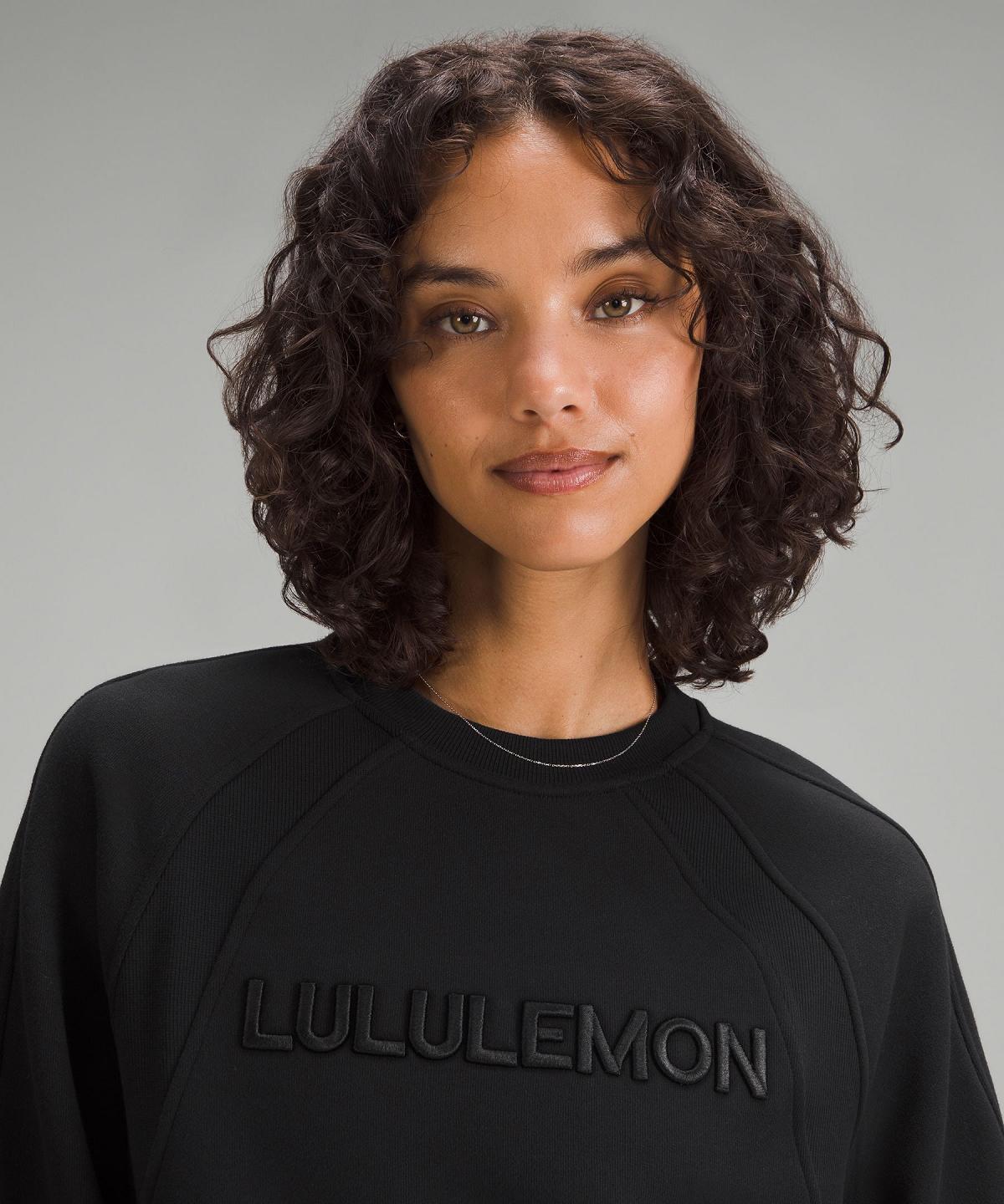 Sweats À Capuche Et Sweatshirts Lululemon Scuba Oversized Pullover Femme Noir | FR_LuLu49161