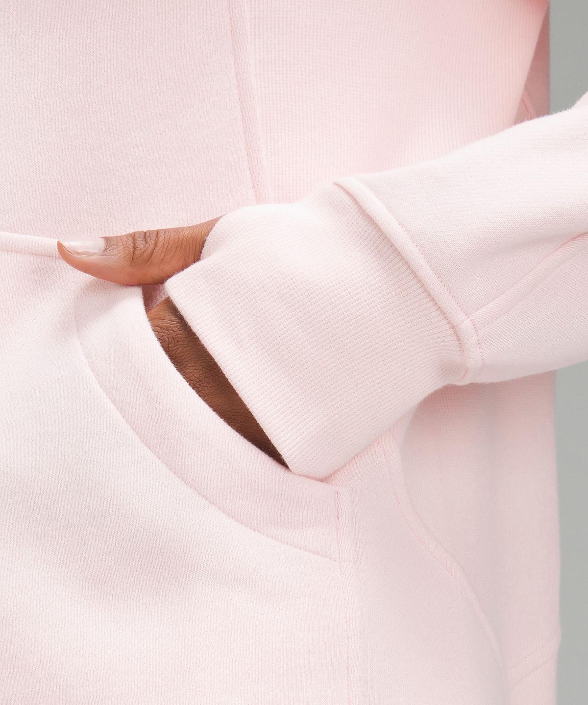 Sweats À Capuche Et Sweatshirts Lululemon Scuba Oversized Funnel-Neck Full-Zip Femme Rose | FR_LuLu72106