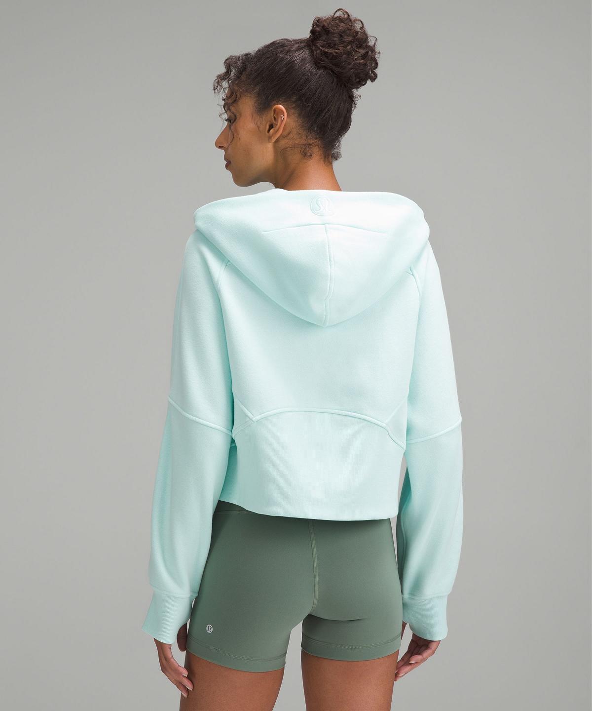 Sweats À Capuche Et Sweatshirts Lululemon Scuba Oversized Full-Zip Femme Menthe | FR_LuLu54963