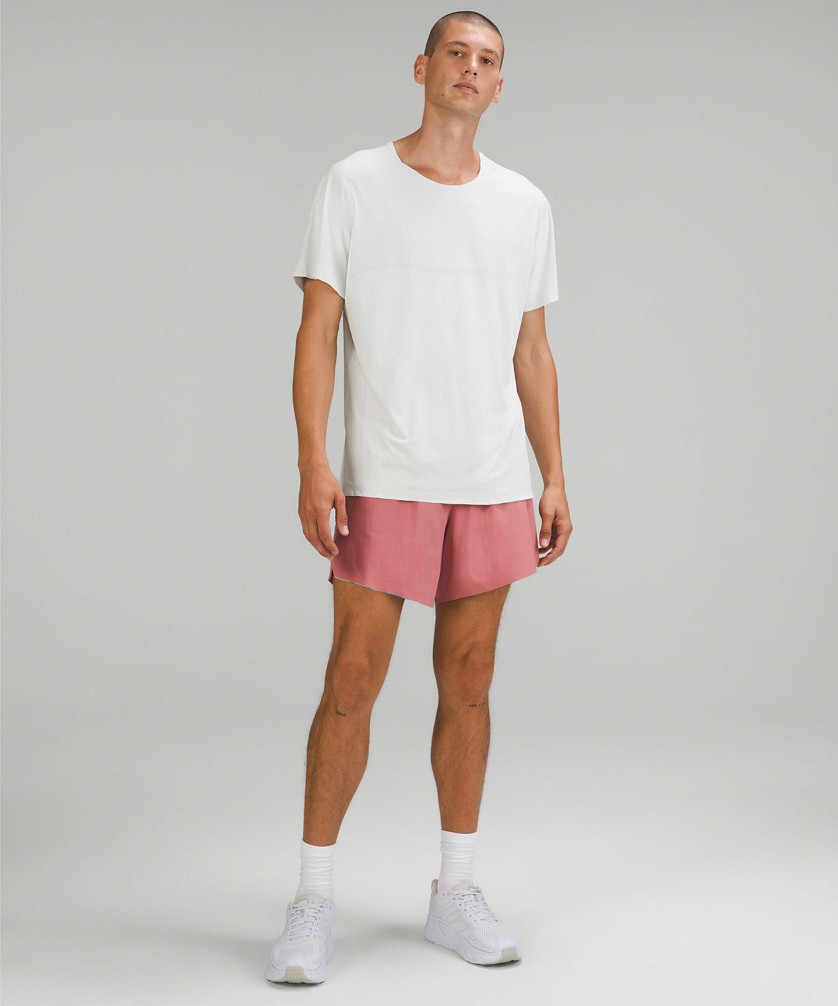 T Shirts Lululemon Fast and Free Short-Sleeve Homme Blanche | FR_LuLu23722