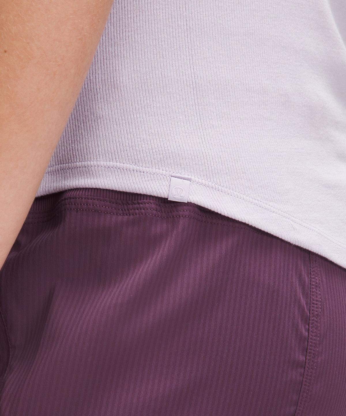 T Shirts Lululemon Hold Tight Short-Sleeve Femme Violette | FR_LuLu67313