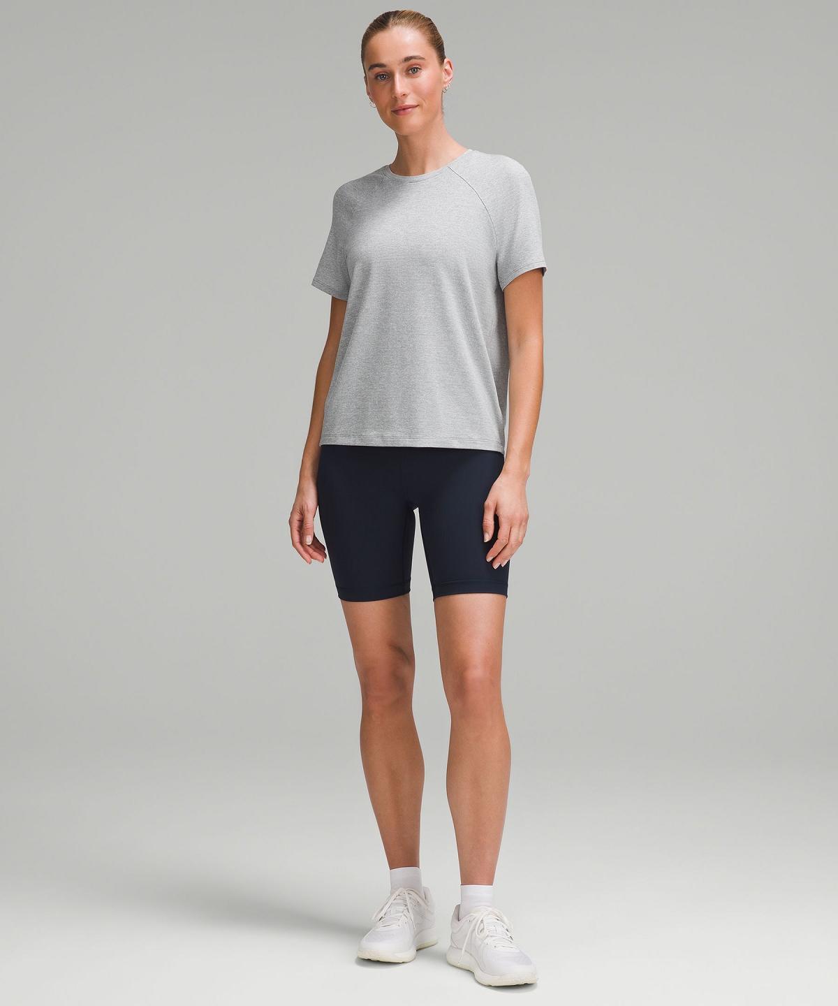 T Shirts Lululemon License to Train Classic-Fit Femme Grise | FR_LuLu10840