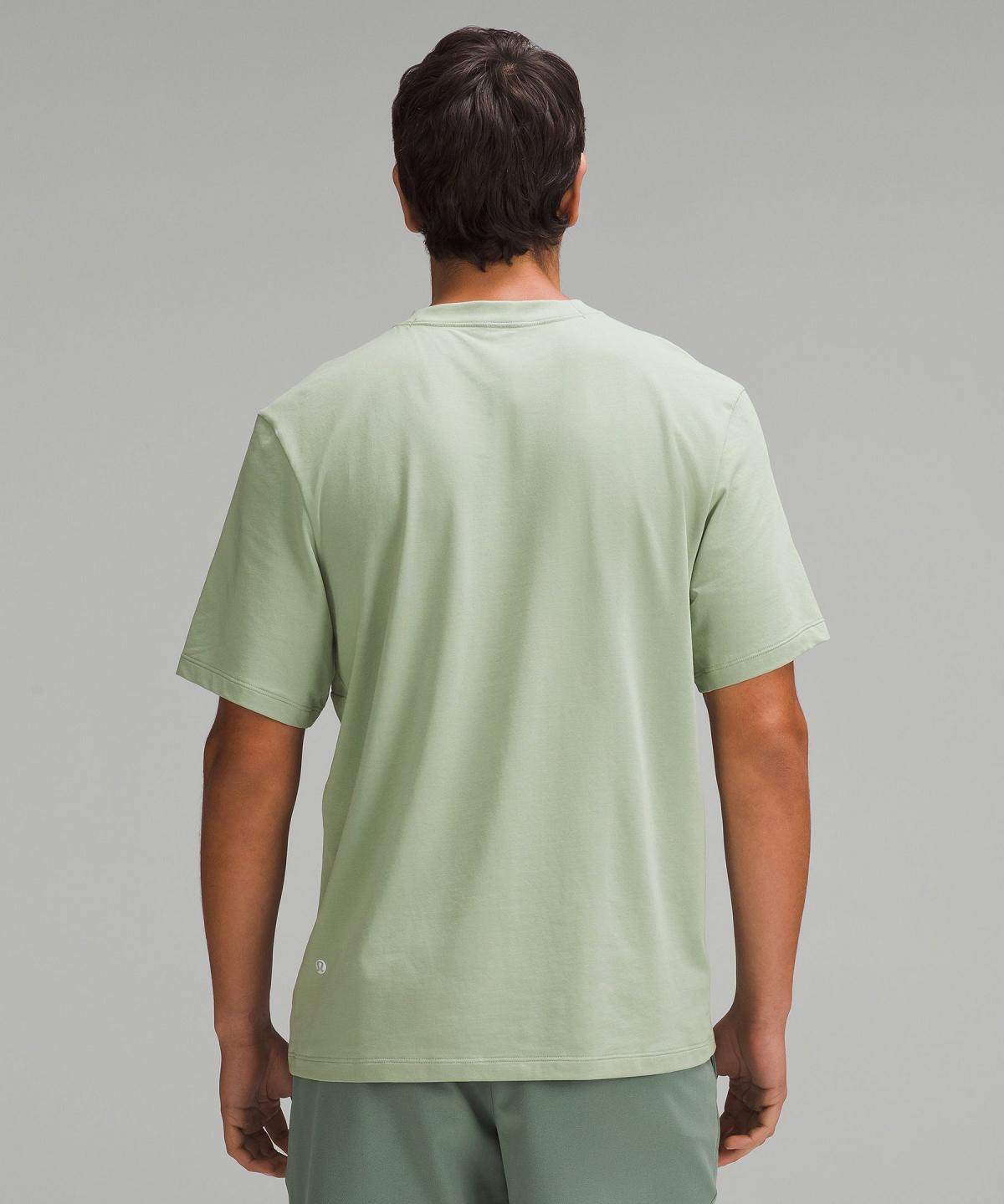 T Shirts Lululemon Zeroed In Short-Sleeve Homme Vert | FR_LuLu61291