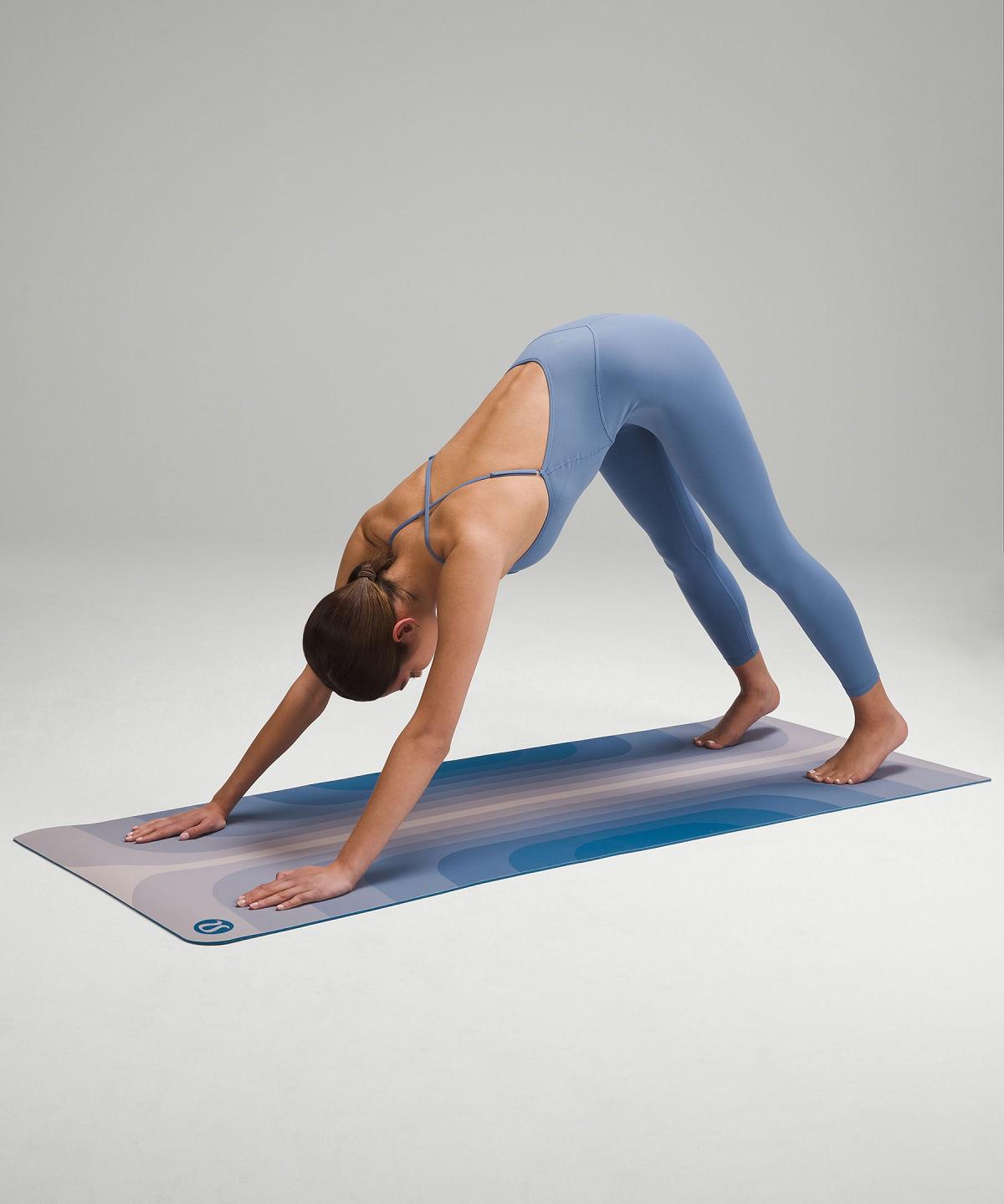 Tapis De Yoga Lululemon The Lightweight Mat 5mm Femme Bleu | FR_LuLu56474